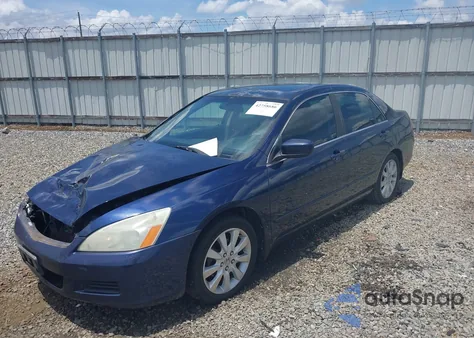 2007 Honda Accord 3.0 Ex z USA, uszkodzony, nr VIN 1HGCM66587A011664